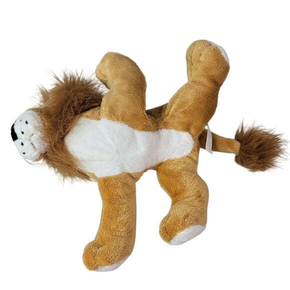 Webkinz Lion Plush Brown Caramel Stuffed Animal Beans In Paws Ganz No Code HM175 - Picture 8 of 12